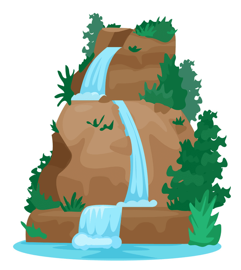 Free Waterfall clipart picture