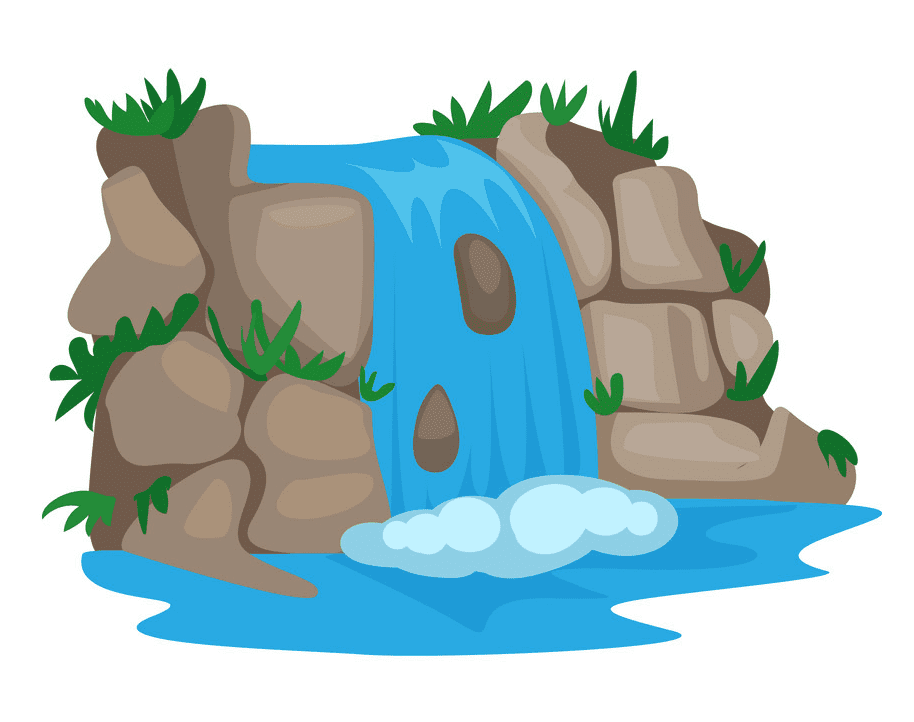 Free Waterfall clipart png