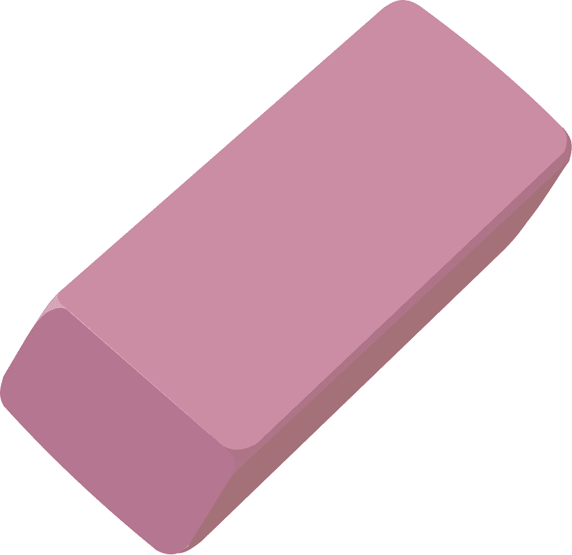 Pink Eraser clipart free