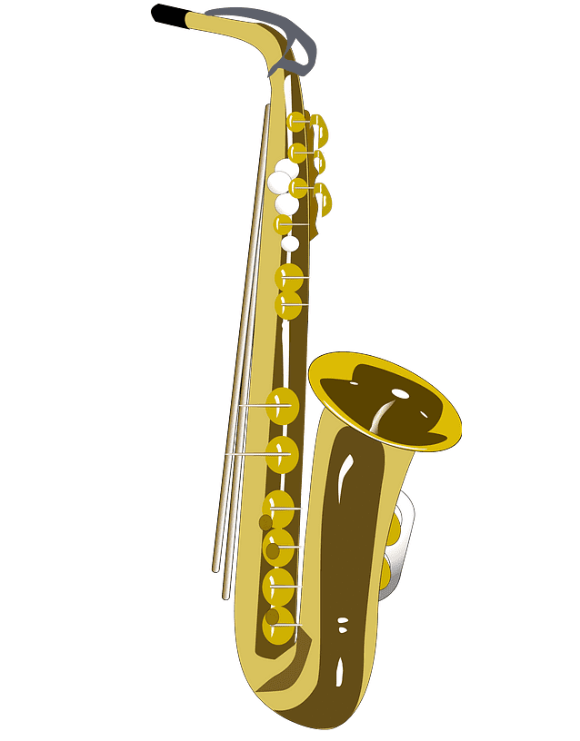 Saxophone clipart free