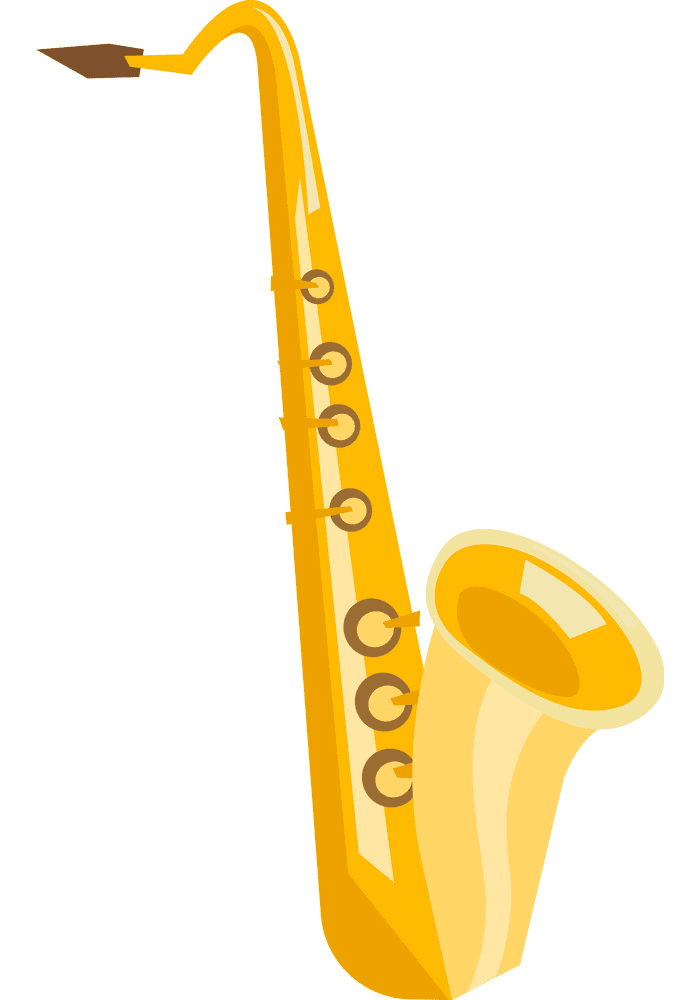 Saxophone clipart png for kid