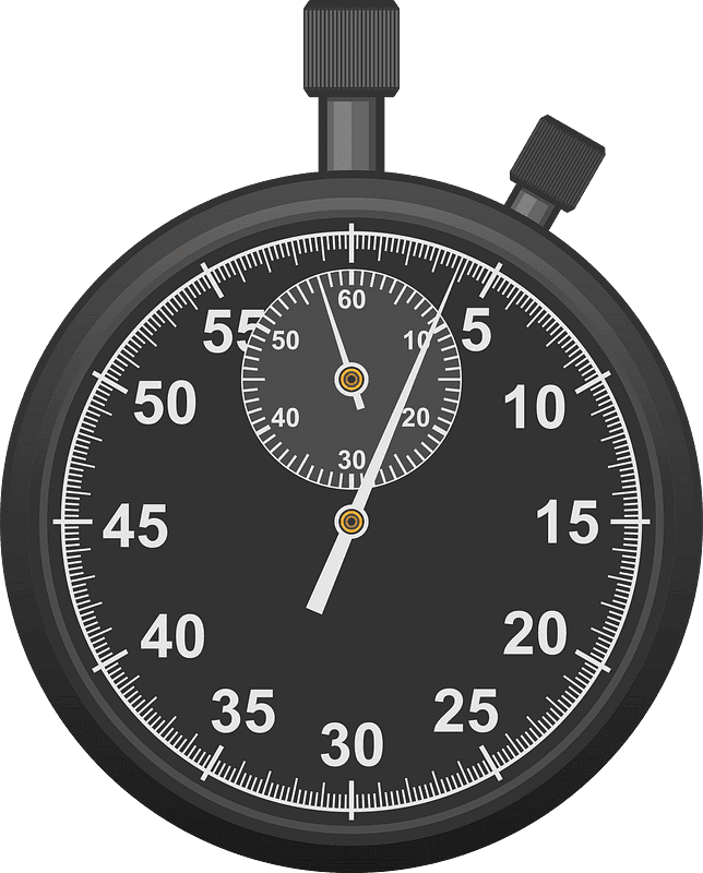 Stopwatch clipart transparent 4