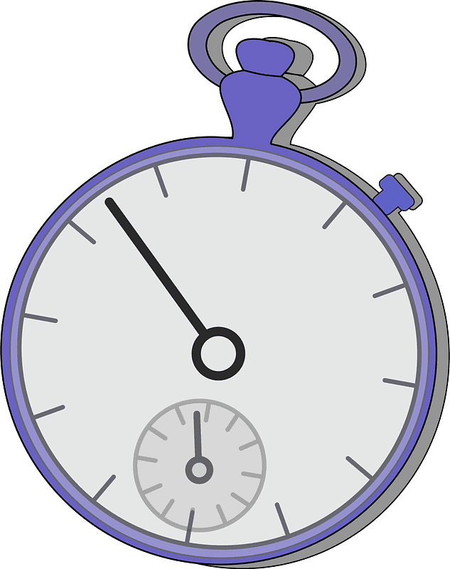 Stopwatch clipart transparent 5