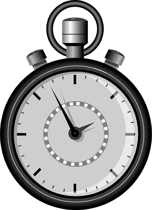 Stopwatch clipart transparent 6