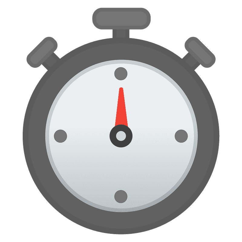 Stopwatch clipart transparent background