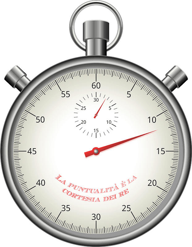 Stopwatch clipart transparent free