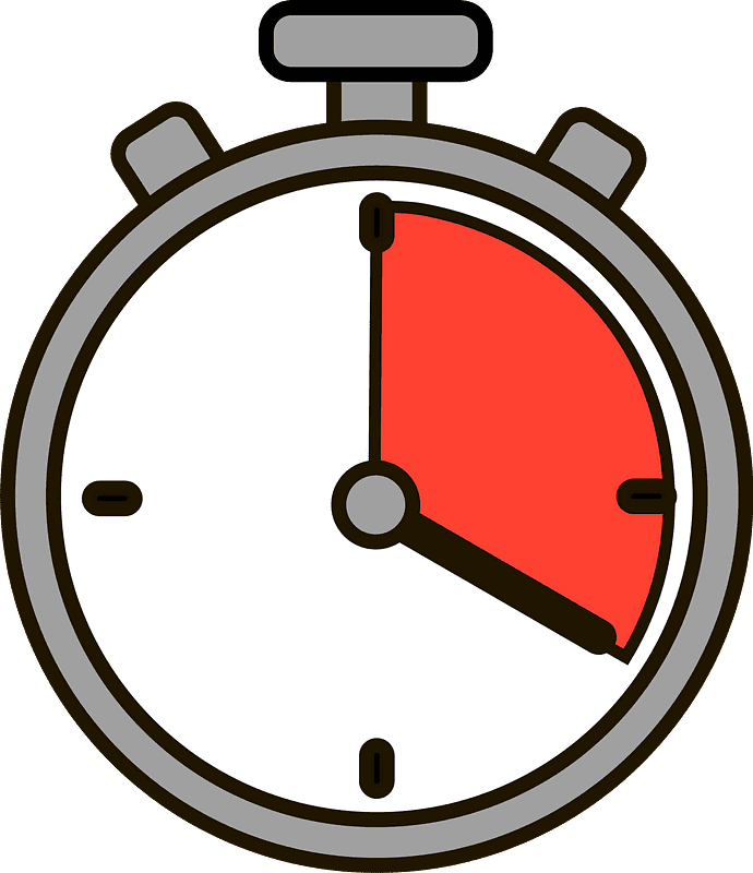 Stopwatch clipart transparent image