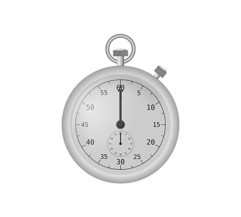 Stopwatch clipart transparent