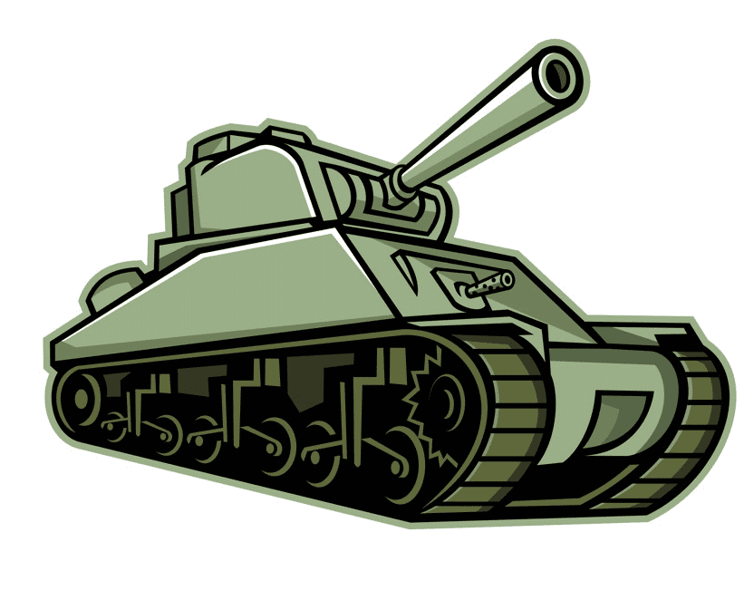 Tank clipart 5