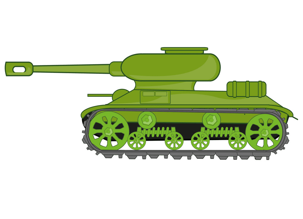 Tank clipart 6