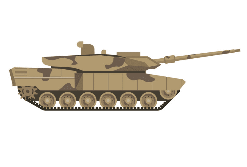Tank clipart 7