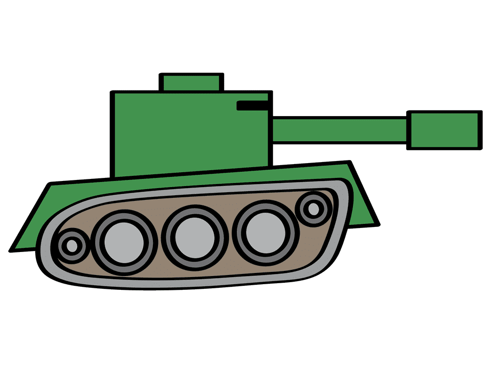 Tank clipart free 5