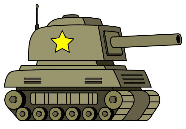 Tank clipart free 8