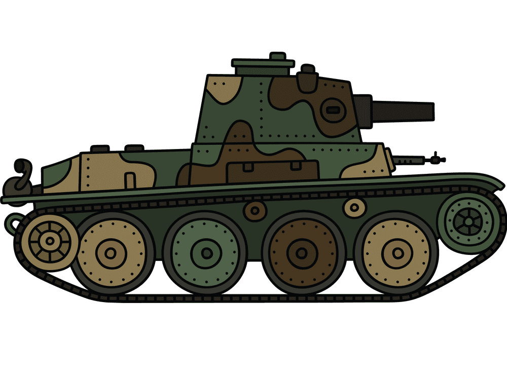 Tank clipart free picture