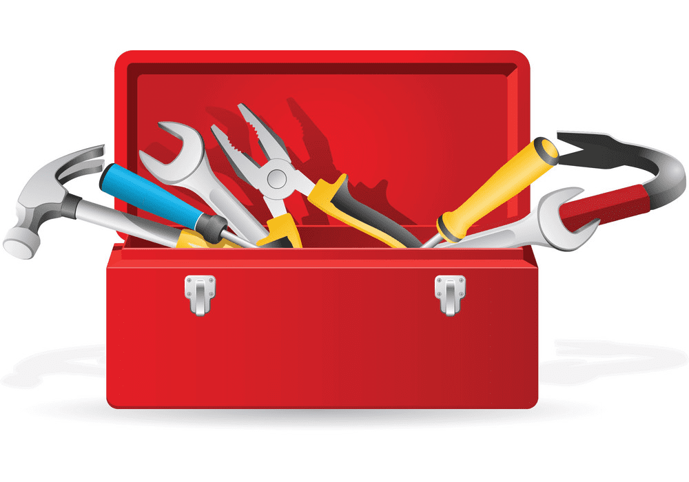 Toolbox clipart for free