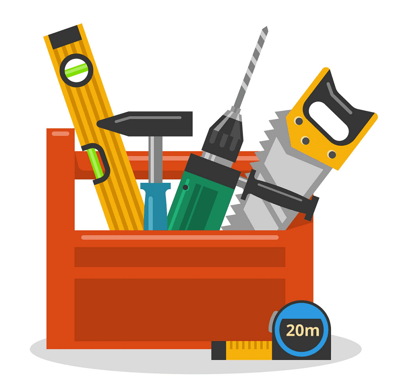 Toolbox clipart free