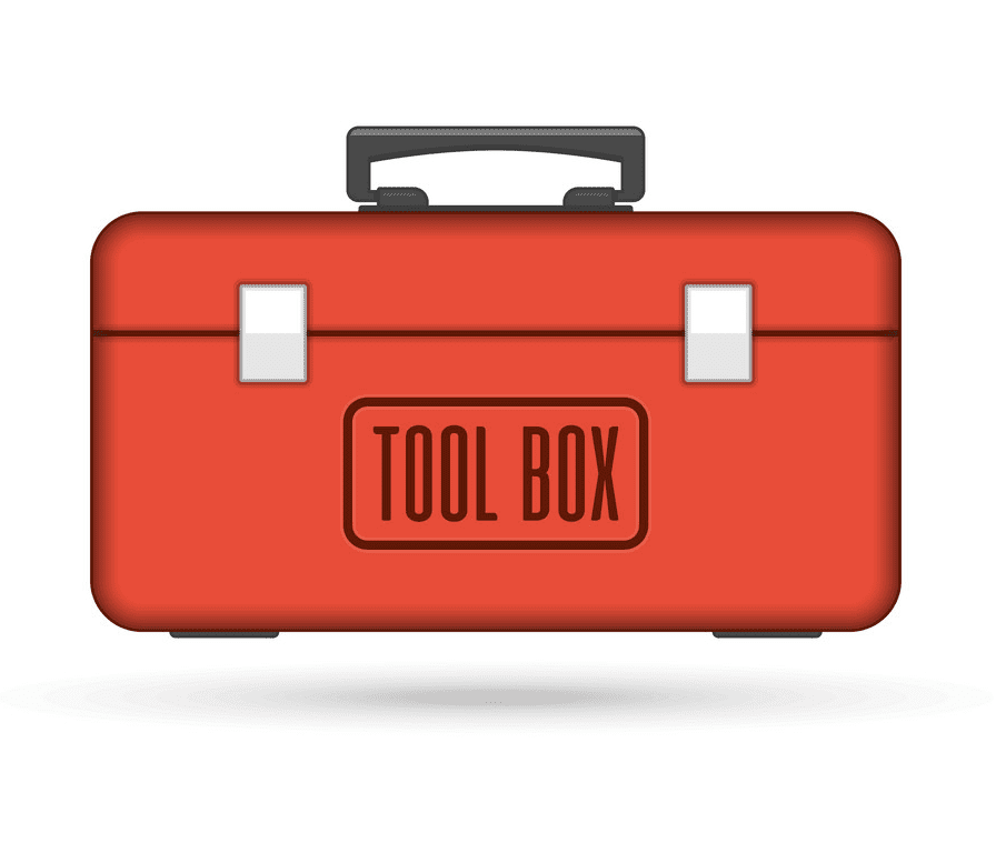 Toolbox clipart png for kid