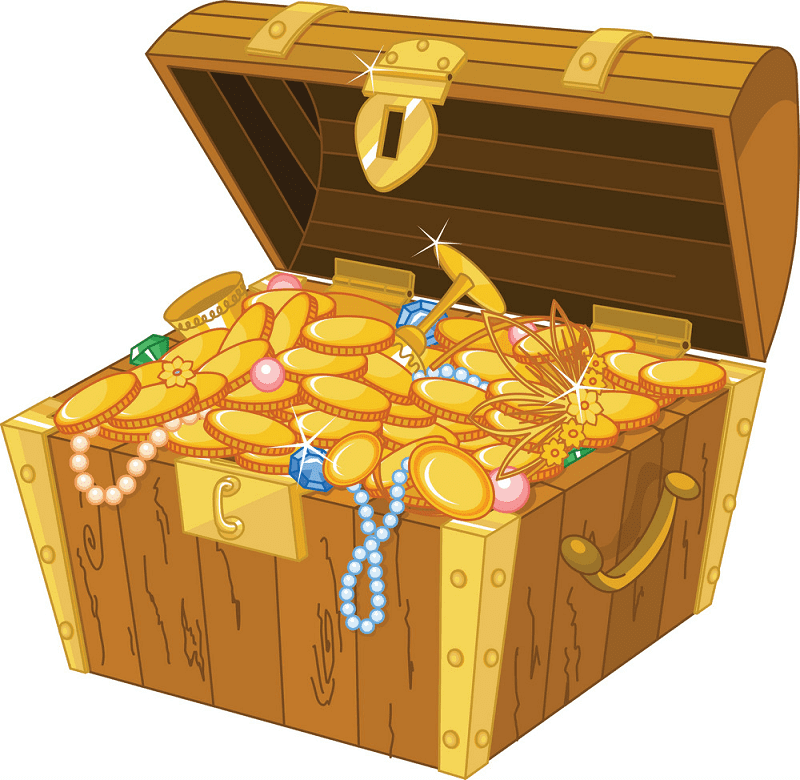 Treasure Chest clipart free