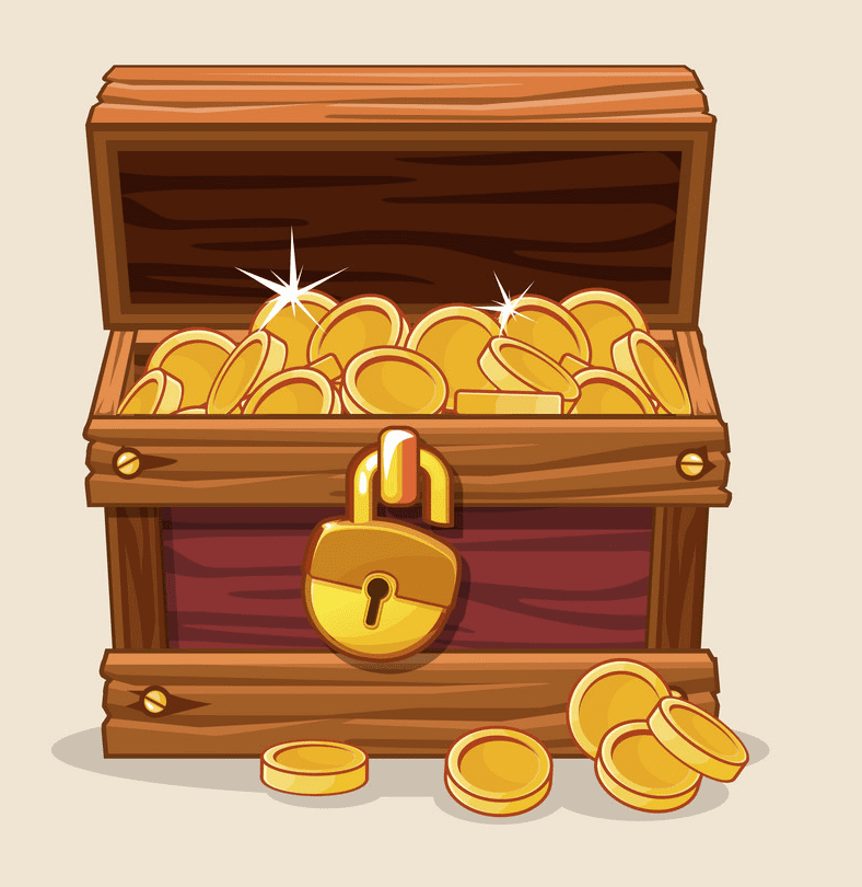 Treasure Chest clipart png free