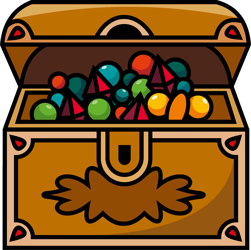 Treasure Chest clipart transparent for free