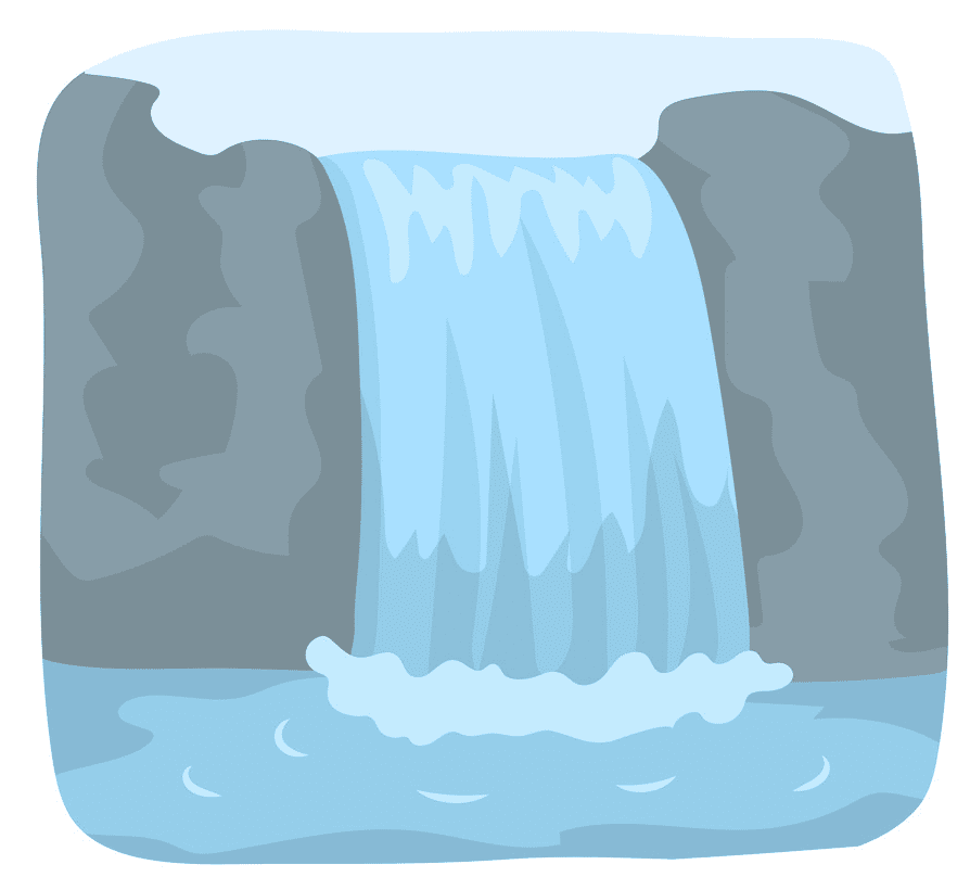 Waterfall clipart 2