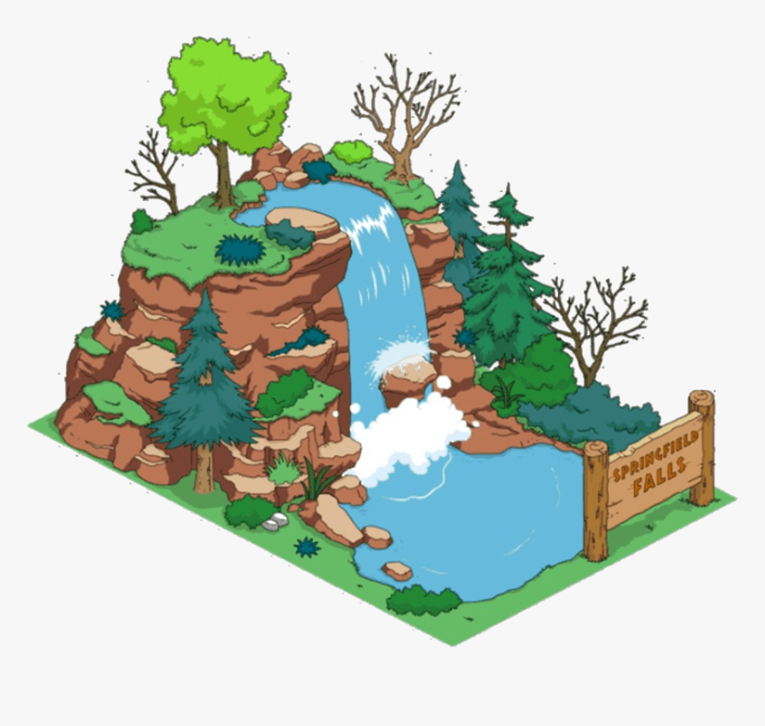 Waterfall clipart free 8