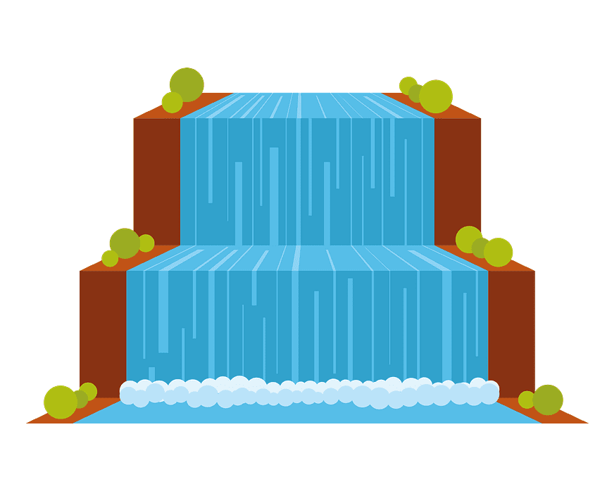 Waterfall clipart png image
