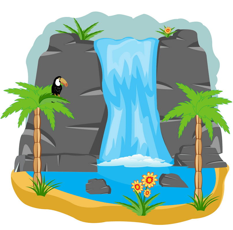 Waterfall clipart png picture
