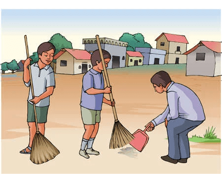 Clean India clipart