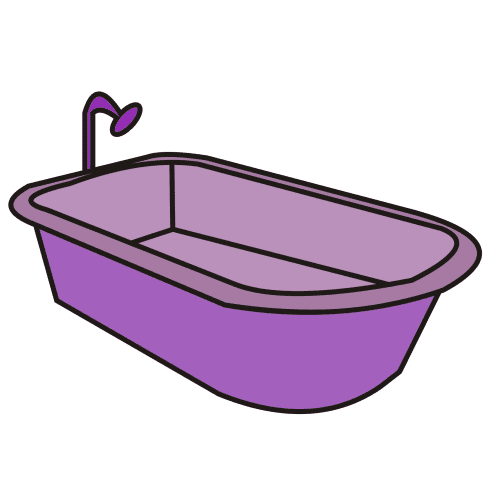 Clipart Bathtub