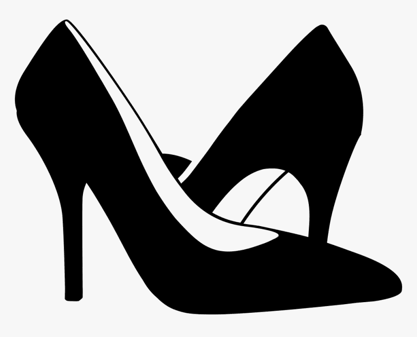 Download High Heel Clipart Black and White