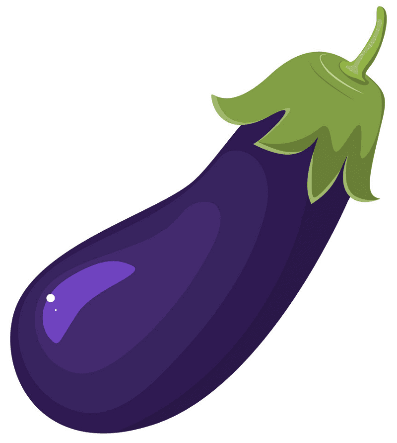 Eggplant clipart 2
