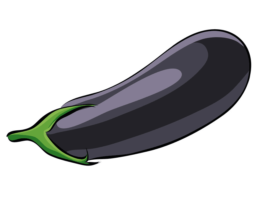 Eggplant clipart 4