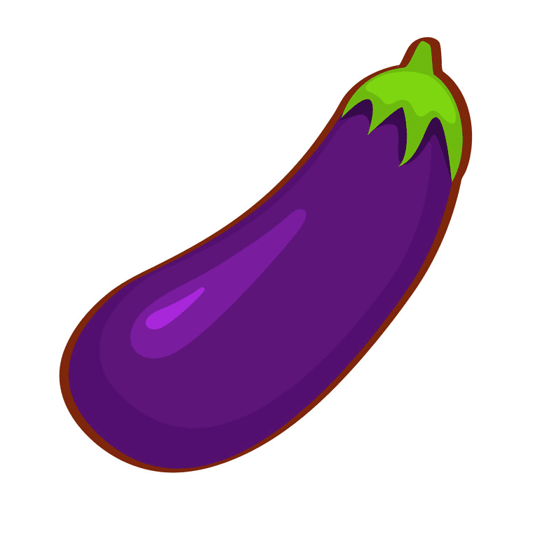 Eggplant clipart 6