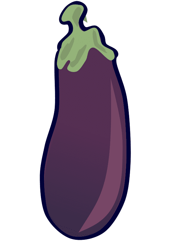 Eggplant clipart download