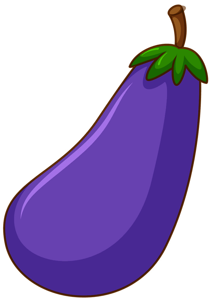 Eggplant clipart free picture