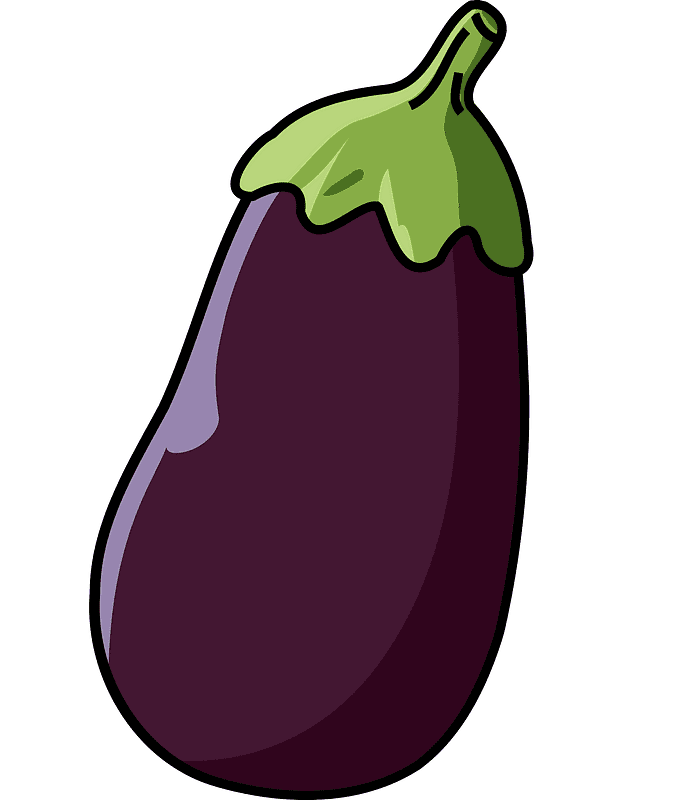 Eggplant clipart image
