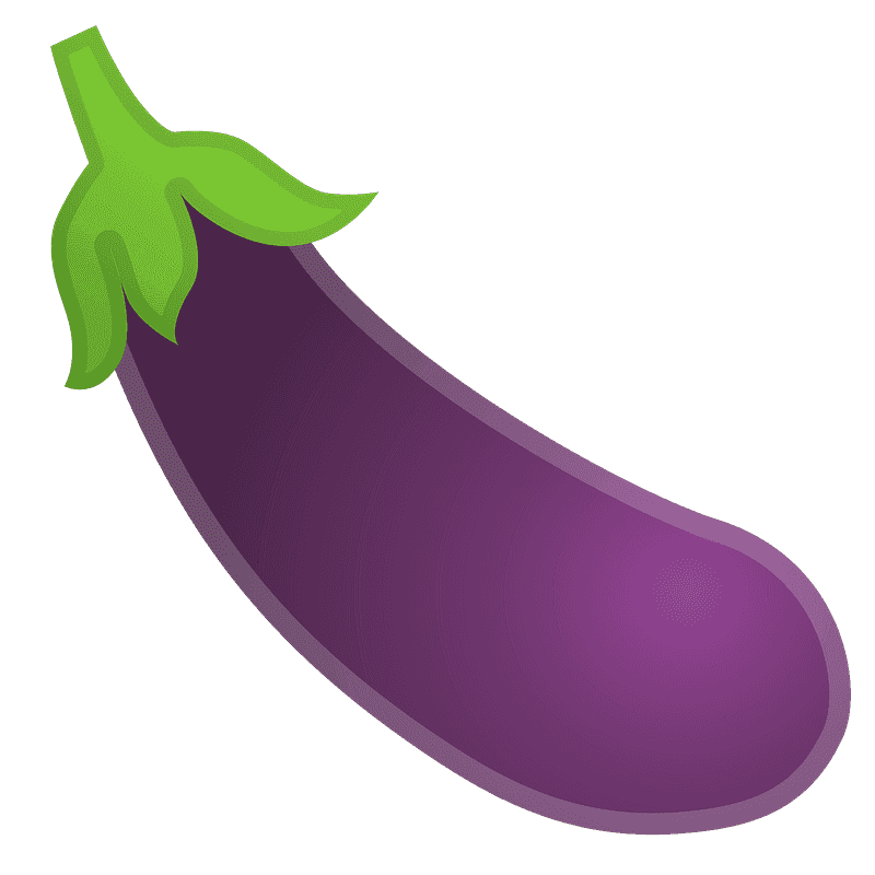 Eggplant clipart transparent background 5