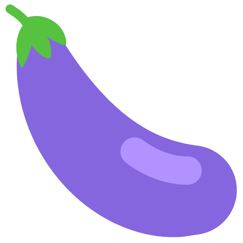 Eggplant clipart transparent background 6