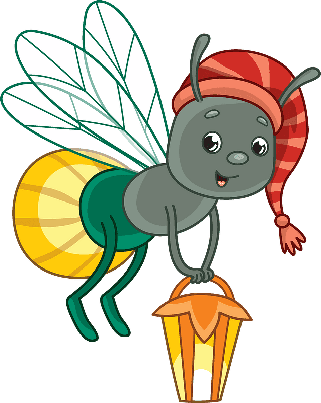 Firefly clipart transparent background 1