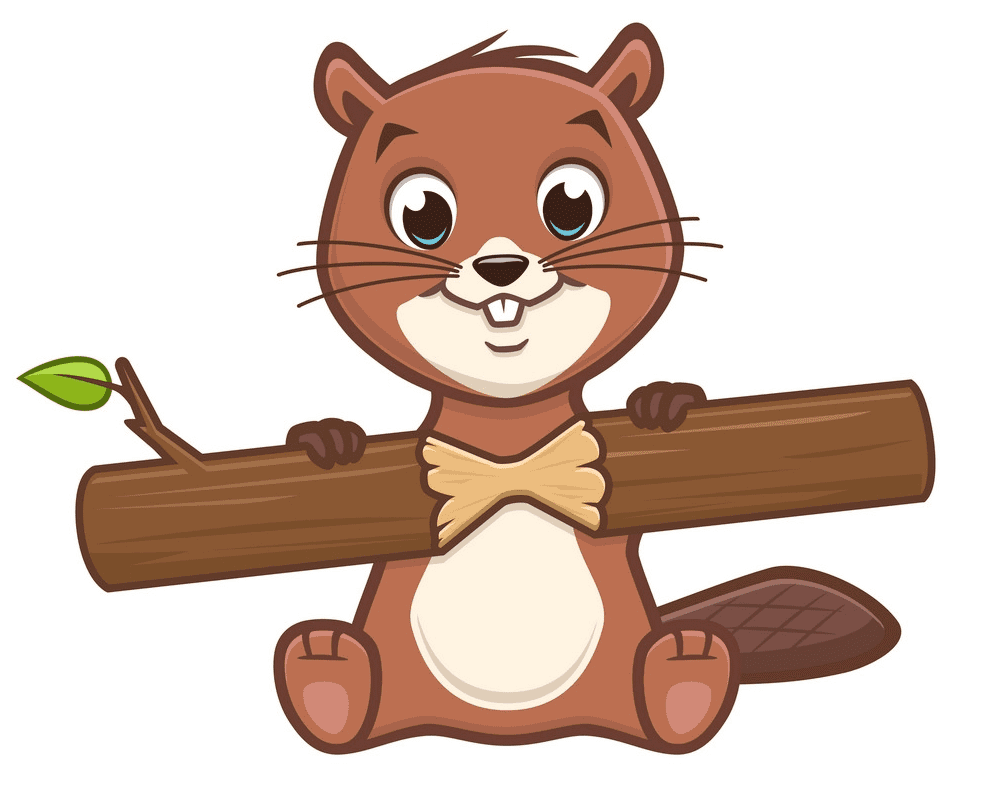 Free Beaver clipart images