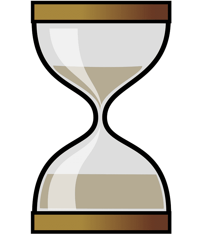 Free Hourglass clipart picture