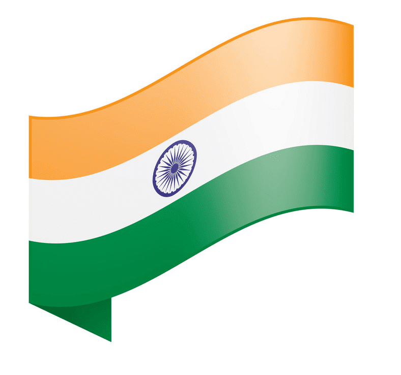 Free National Flag of India clipart images