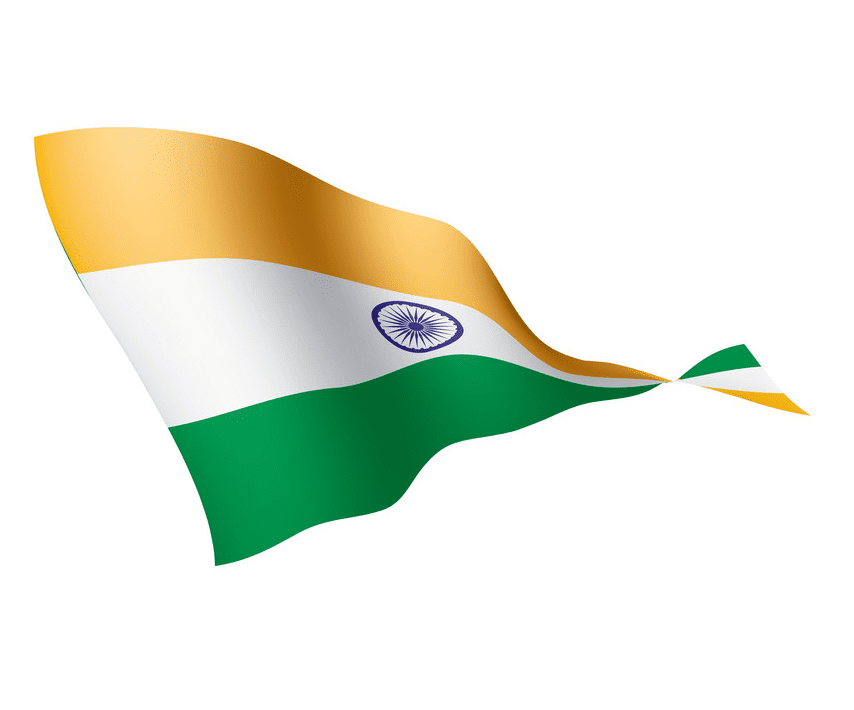 Free National Flag of India clipart png