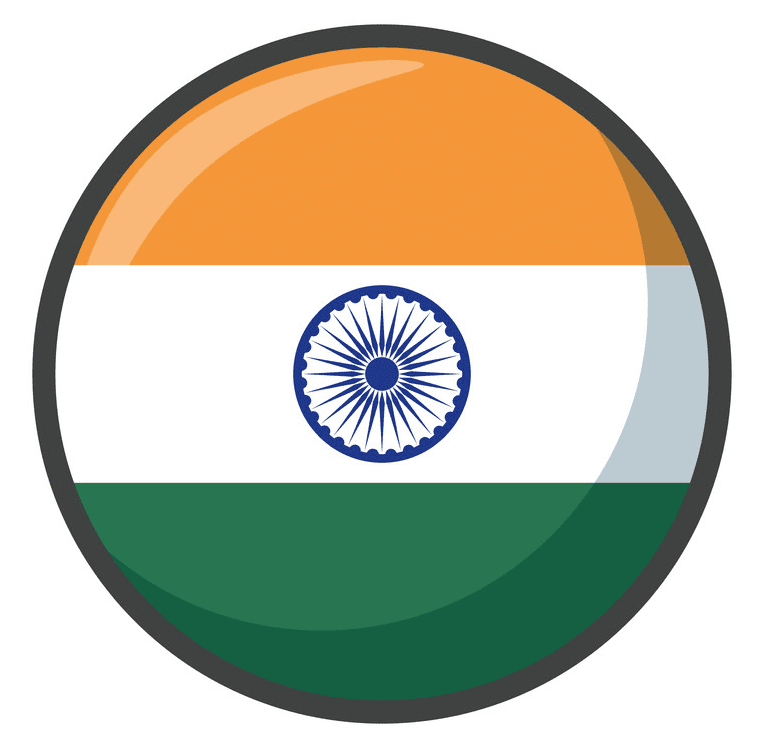 Free National Flag of India clipart