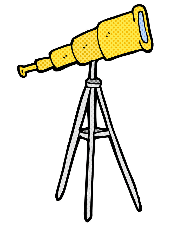 Free Telescope clipart image