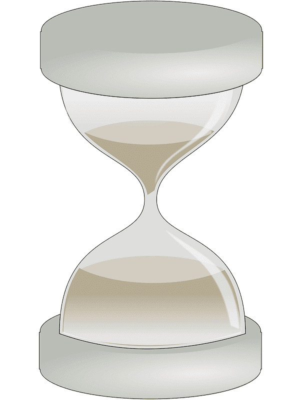 Hourglass clipart free 7