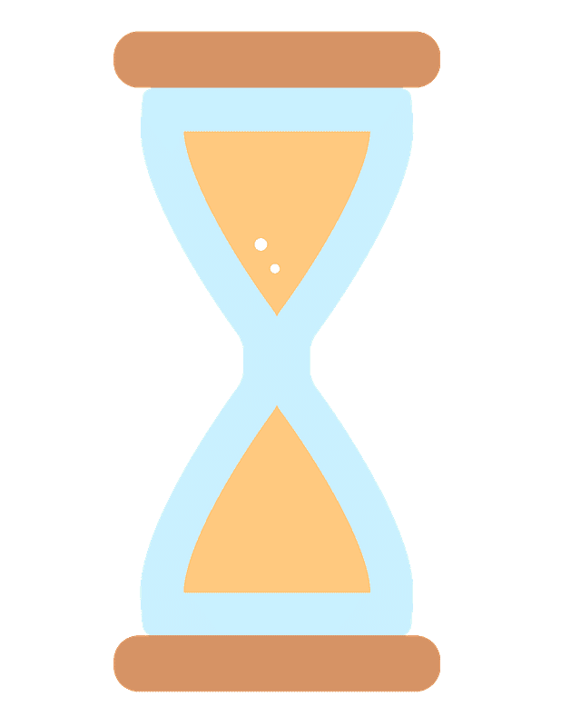 Hourglass clipart image