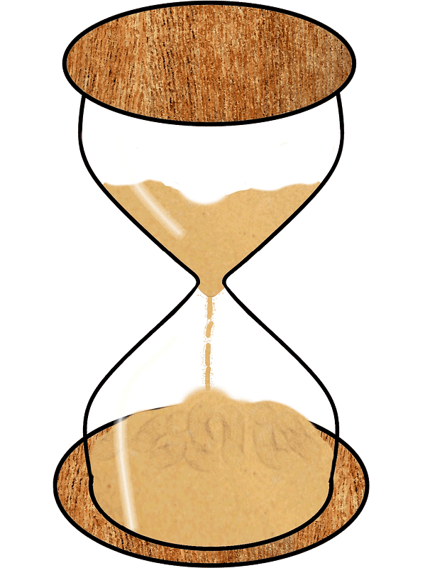 Hourglass clipart picture