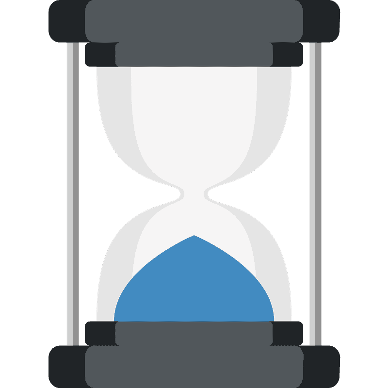 Hourglass clipart transparent background 3